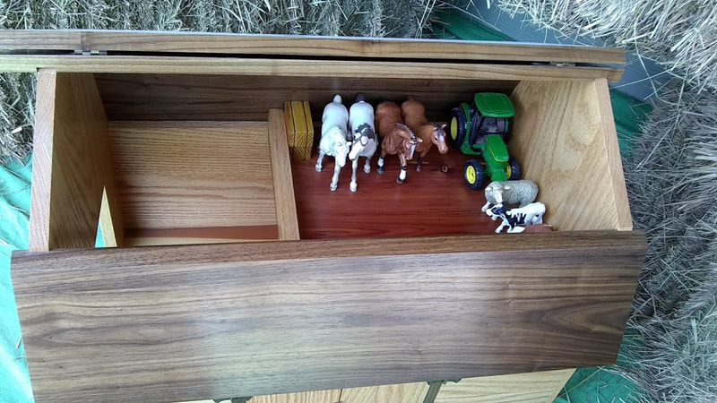 Barn Storage Shelf